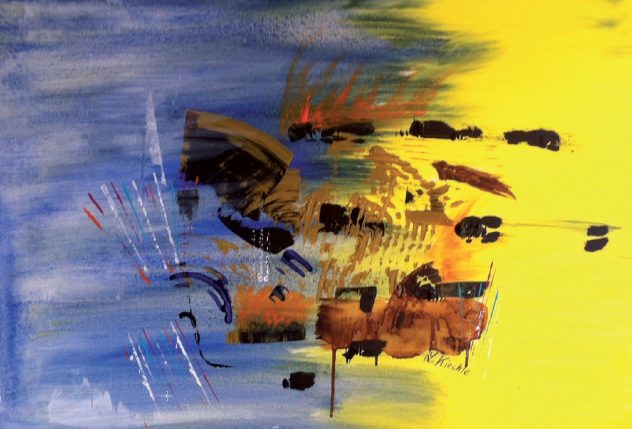 Lore Kraus-Kiechle: Das fliehende Pferd (2016)