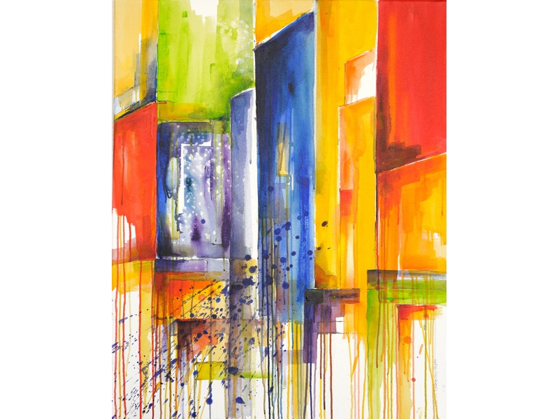 Christine Kostelezky: Colored Started Times Square 2
