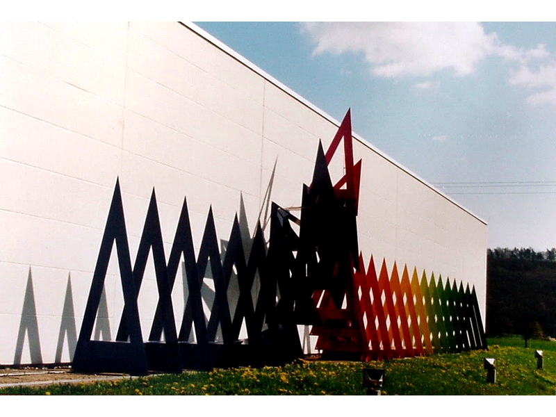 Mirko Siakkou-Flodin: Industrieskulptur DT Dental Shop