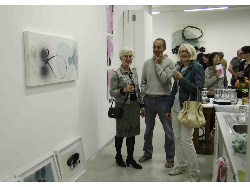 Kunstnacht 2016 Galerie im Glashaus, Foto Barbara Ehrmann