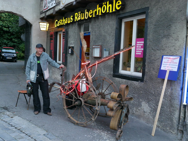 Ravensburg-Weingartener Kunstverein, Kunstnacht 2016 Räuberhöhle, Foto Made Höld