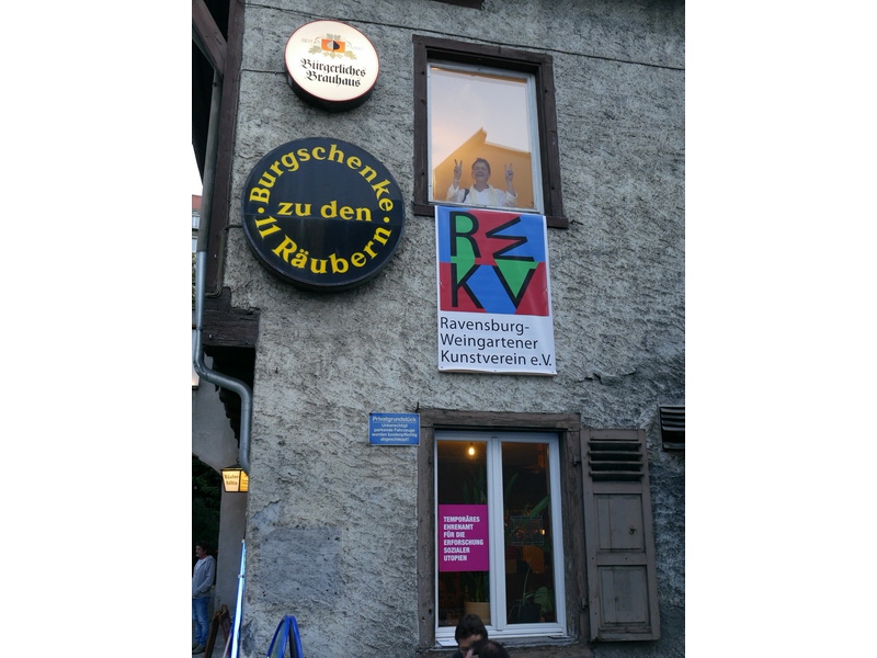 Ravensburg-Weingartener Kunstverein, Kunstnacht 2016 Räuberhöhle, Foto Made Höld