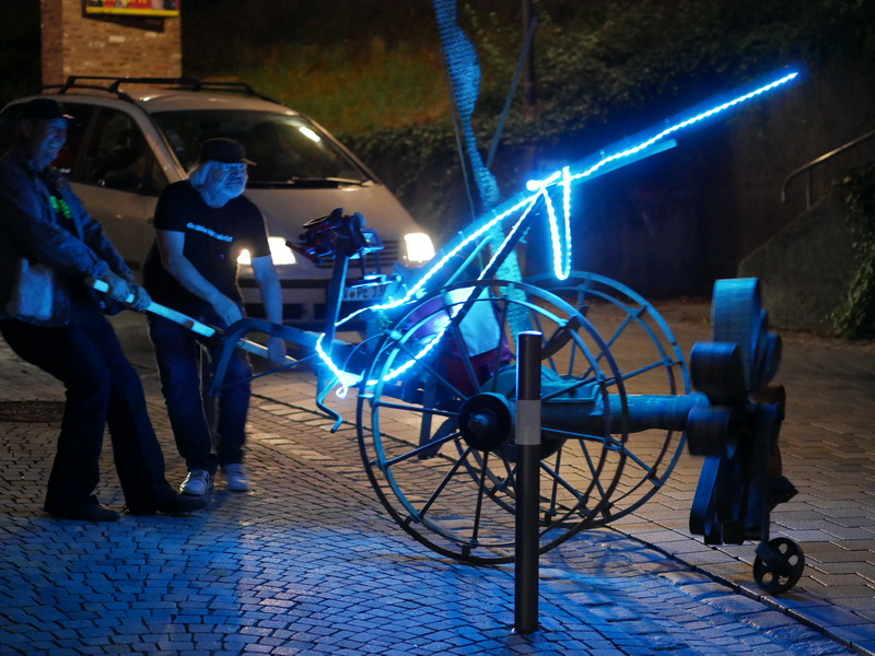 Ravensburg-Weingartener Kunstverein, Kunstnacht 2016 Räuberhöhle, Foto Made Höld