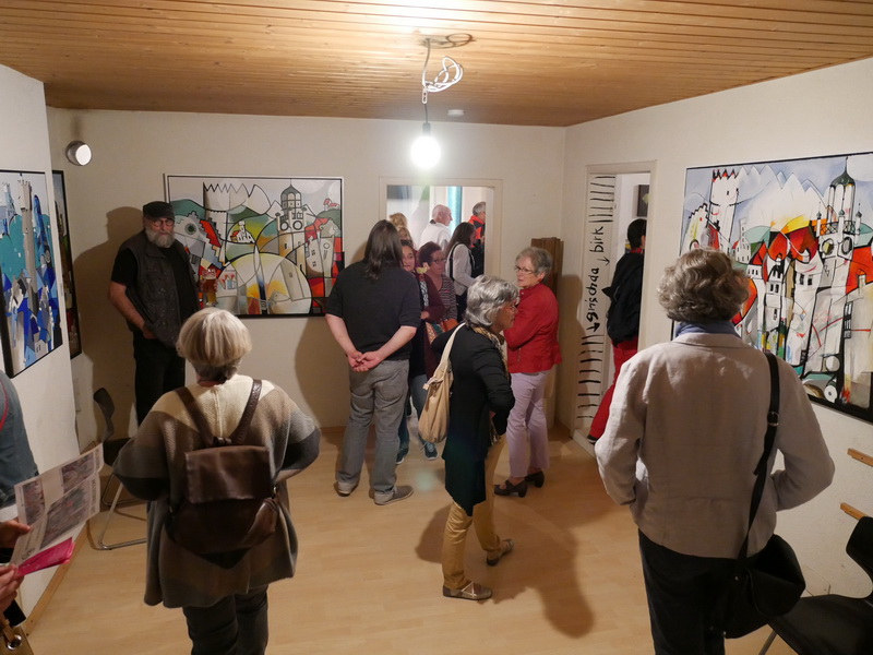 Ravensburg-Weingartener Kunstverein, Kunstnacht 2016 Räuberhöhle, Foto Made Höld