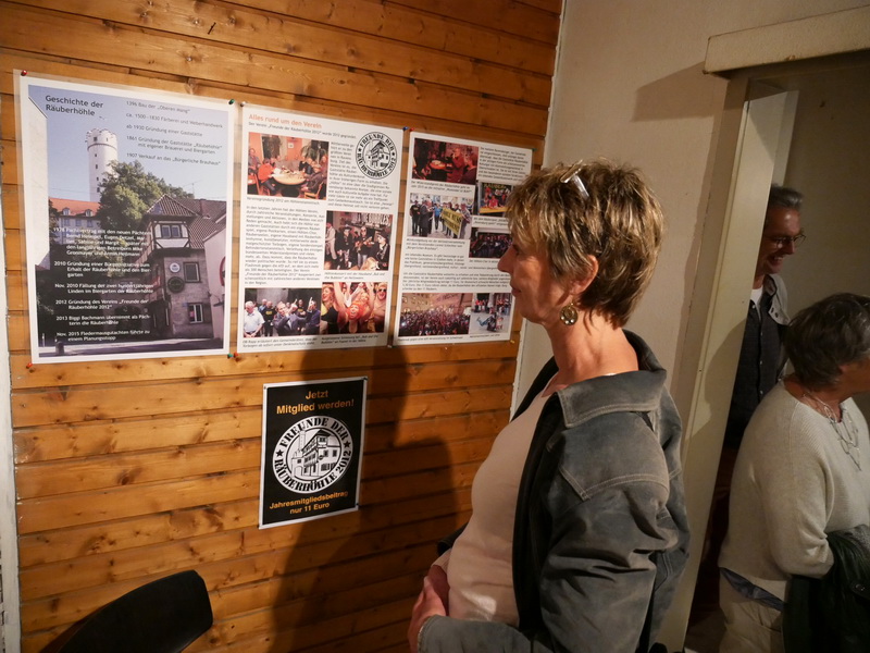 Ravensburg-Weingartener Kunstverein, Kunstnacht 2016 Räuberhöhle, Foto Made Höld