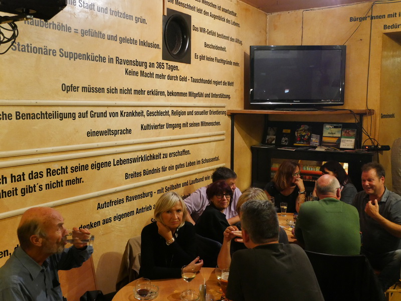Ravensburg-Weingartener Kunstverein, Kunstnacht 2016 Räuberhöhle, Foto Made Höld