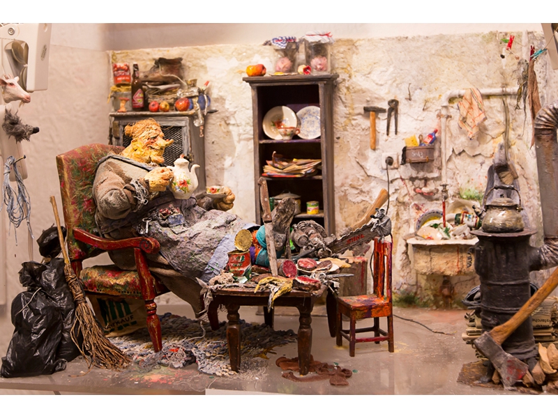 Ravensburg-Weingartener Kunstverein, Kunstnacht 2016 Räuberhöhle, Foto Karin Volz