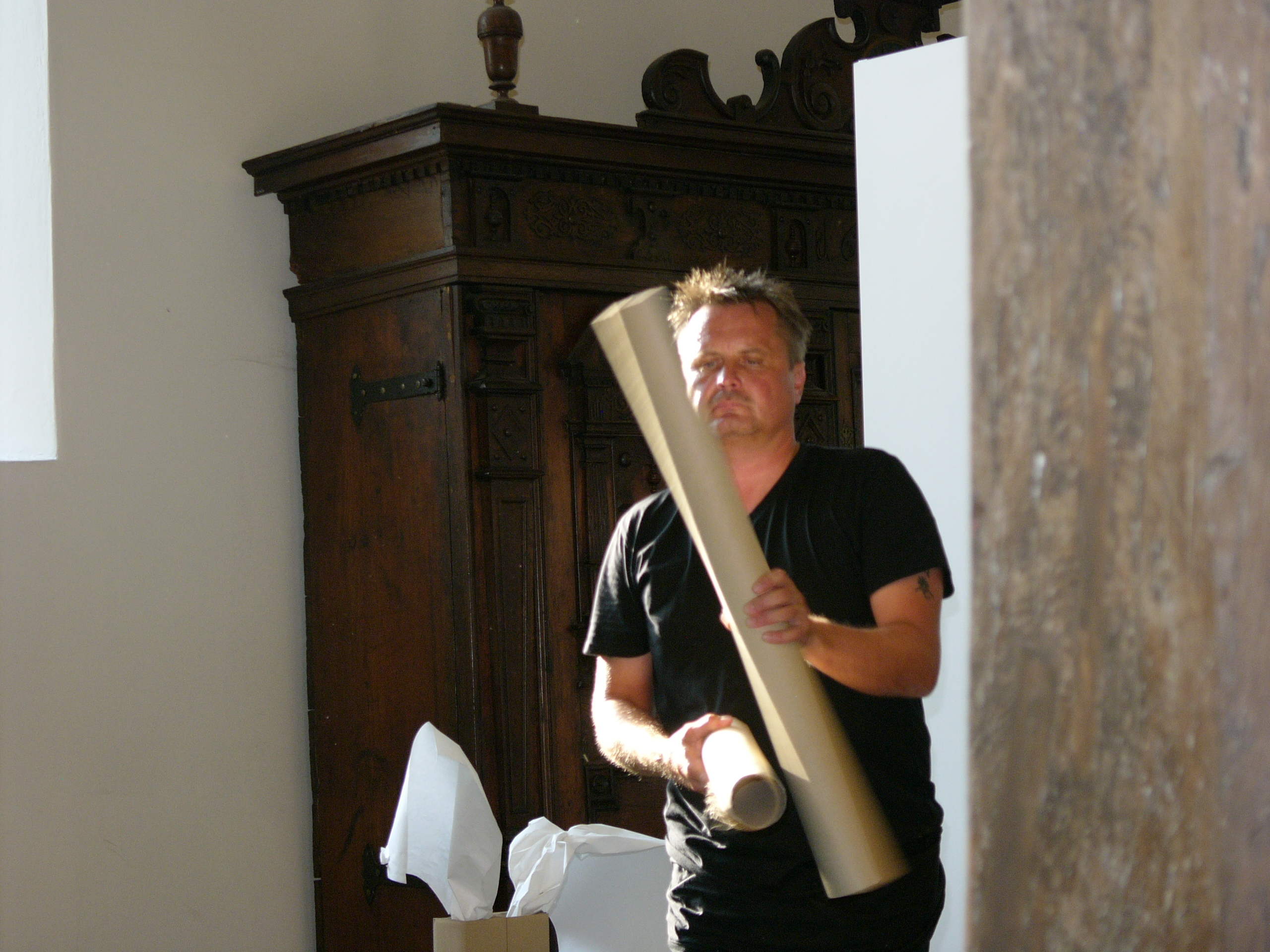 VielFaltPapier - Ausstellungseröffnung: Papiermusik: Viz Michael Kremietz