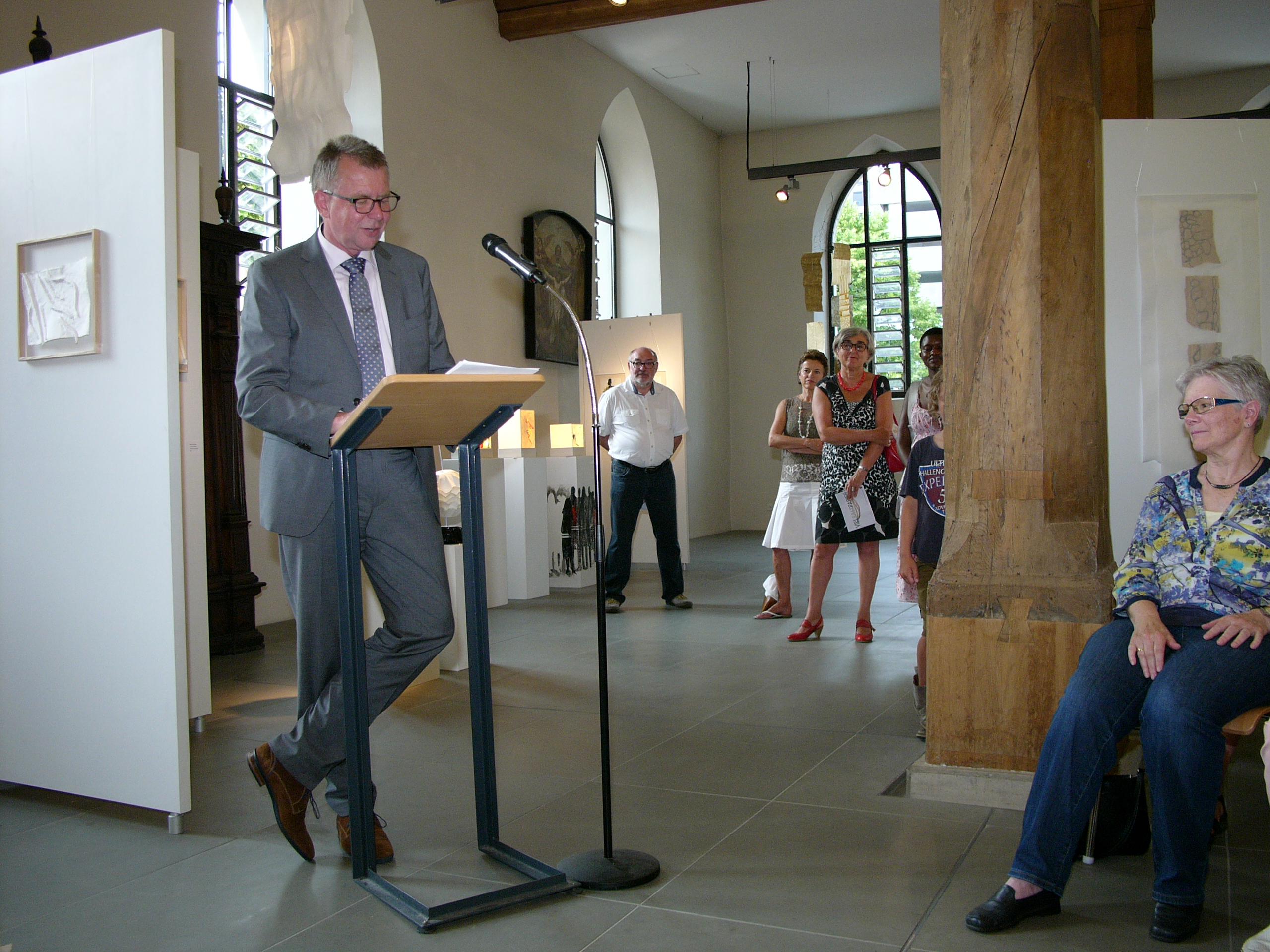 VielFaltPapier - Ausstellungseröffnung: Hans-Ludwig Schubert