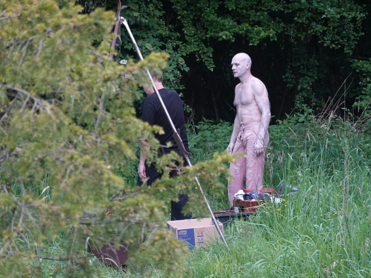 Das ist Kunst - das muss weg. Foto Carola Weber-Schlak