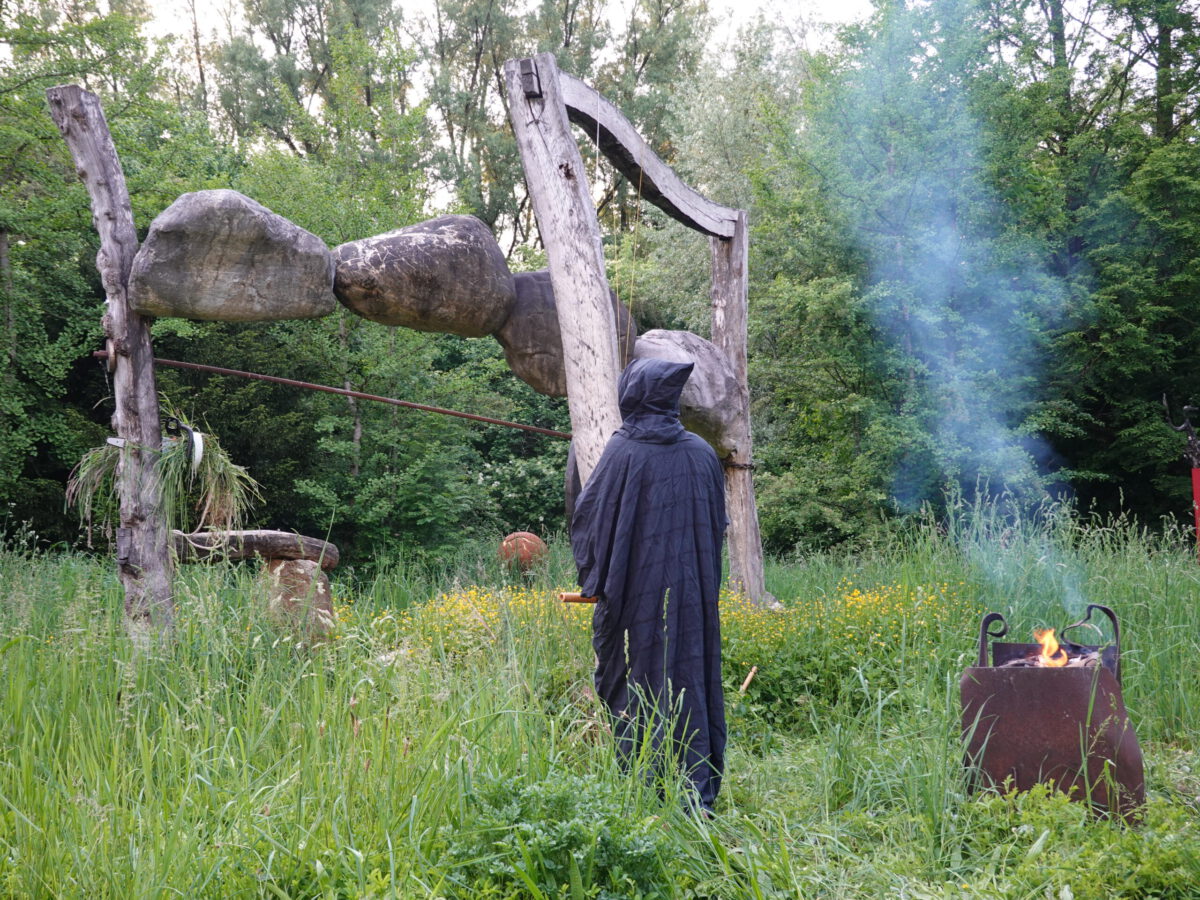 Das ist Kunst - das muss weg. Foto Carola Weber-Schlak