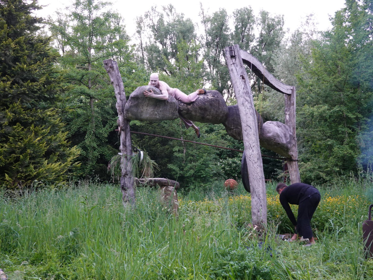 Das ist Kunst - das muss weg. Foto Carola Weber-Schlak