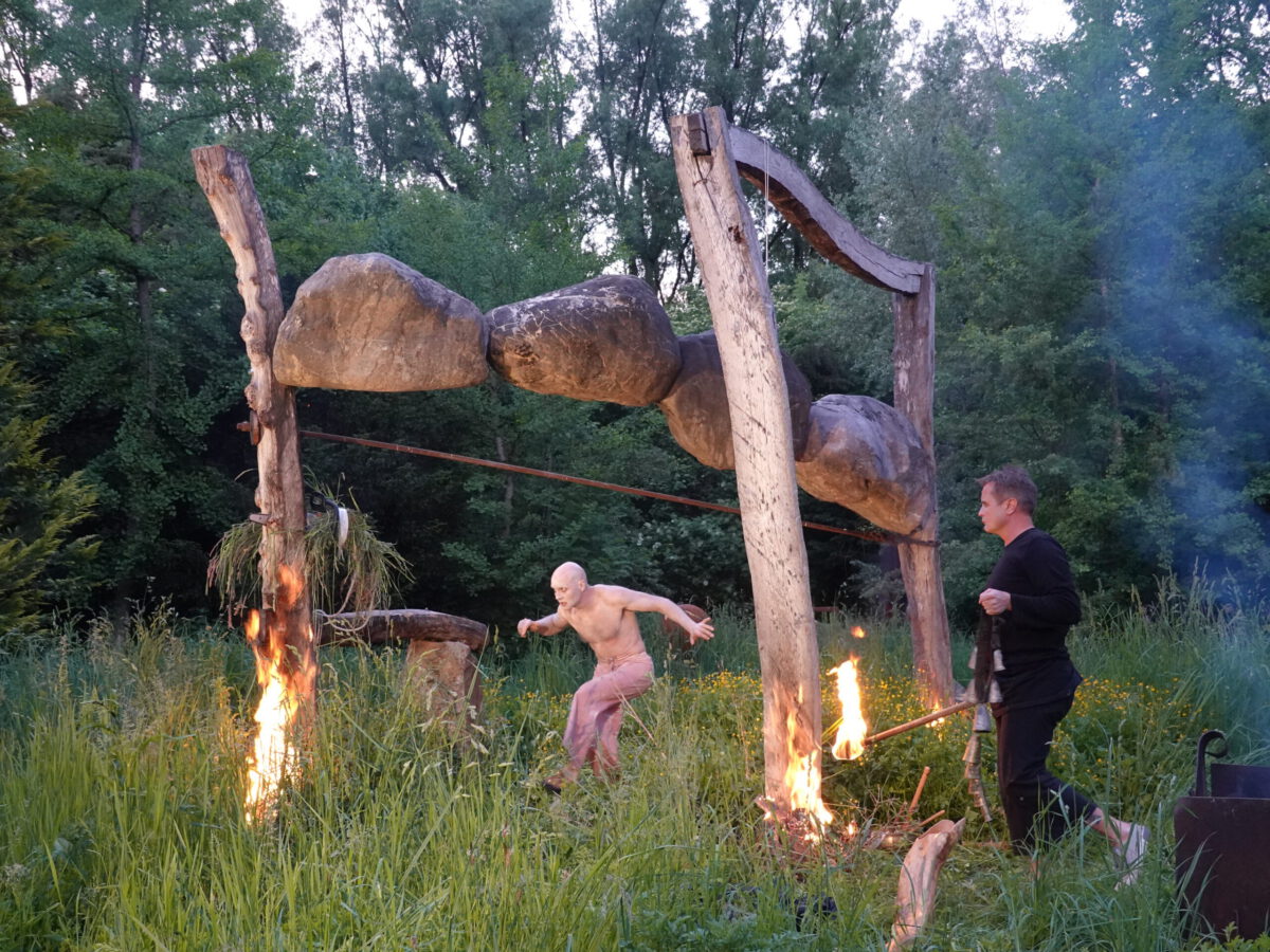 Das ist Kunst - das muss weg. Foto Carola Weber-Schlak
