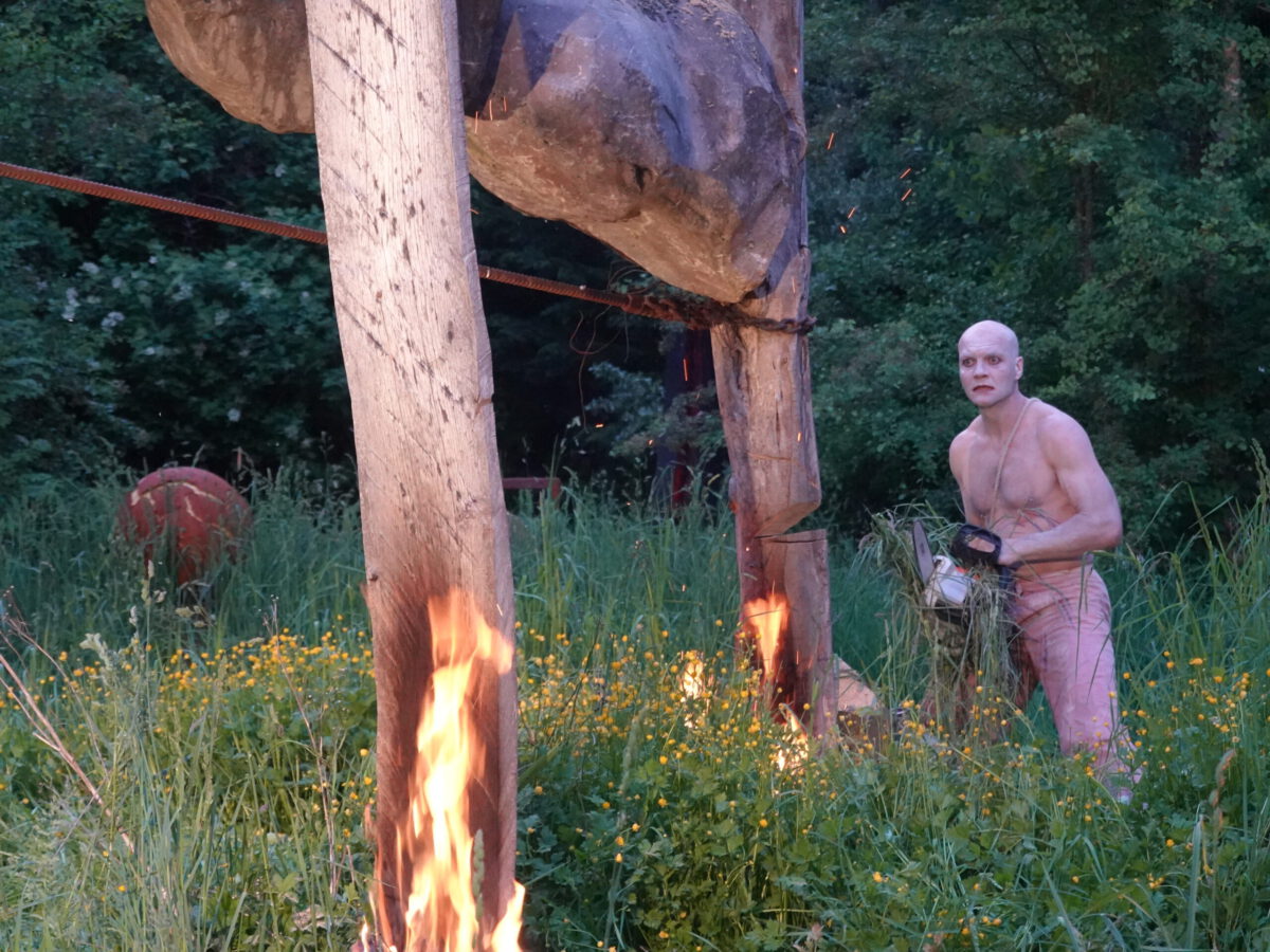 Das ist Kunst - das muss weg. Foto Carola Weber-Schlak