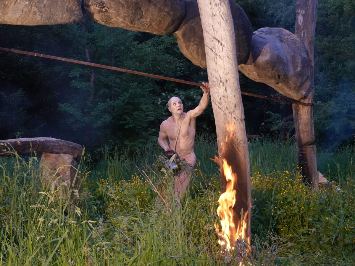 Das ist Kunst - das muss weg. Foto Carola Weber-Schlak