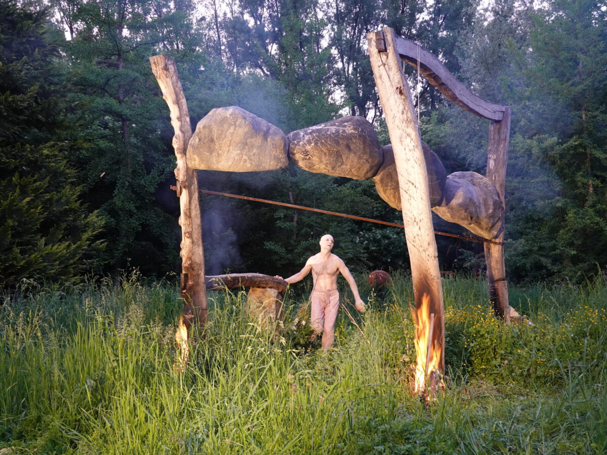 Das ist Kunst - das muss weg. Foto Carola Weber-Schlak