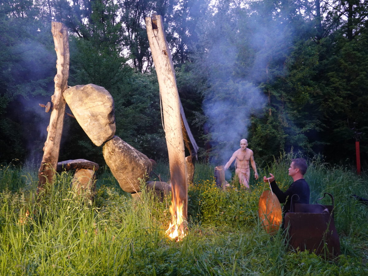 Das ist Kunst - das muss weg. Foto Carola Weber-Schlak