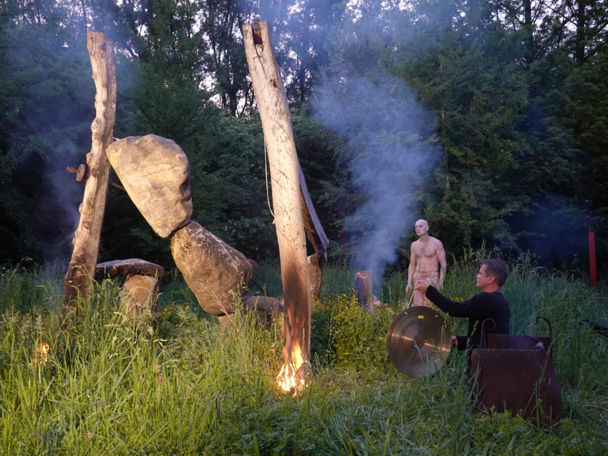 Das ist Kunst - das muss weg. Foto Carola Weber-Schlak
