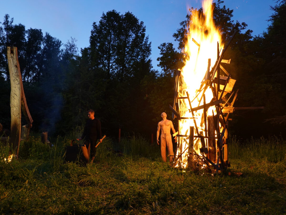 Das ist Kunst - das muss weg. Foto Carola Weber-Schlak
