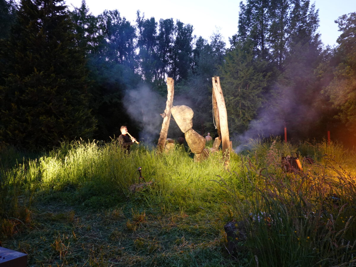 Das ist Kunst - das muss weg. Foto Carola Weber-Schlak
