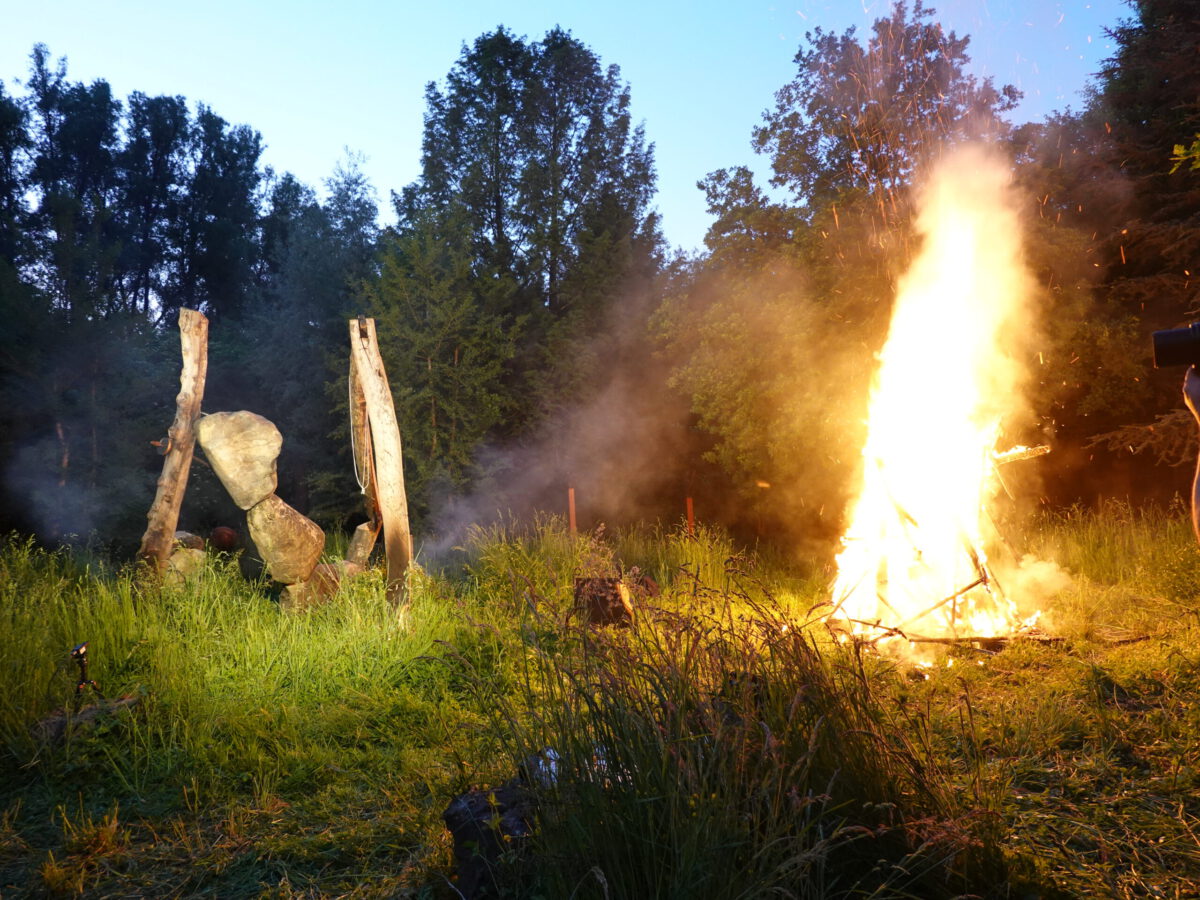 Das ist Kunst - das muss weg. Foto Carola Weber-Schlak