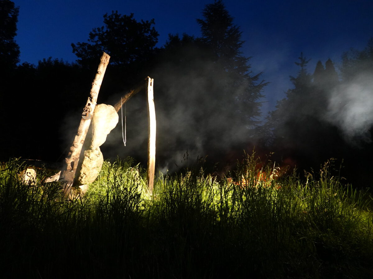 Das ist Kunst - das muss weg. Foto Carola Weber-Schlak