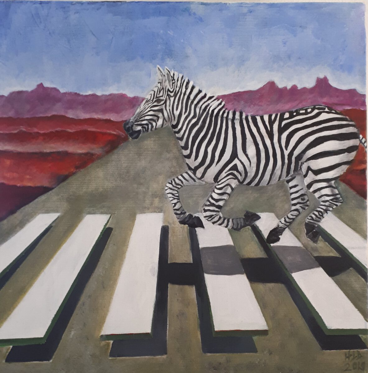 Hanne Lebram-Daumerlang: Zebra