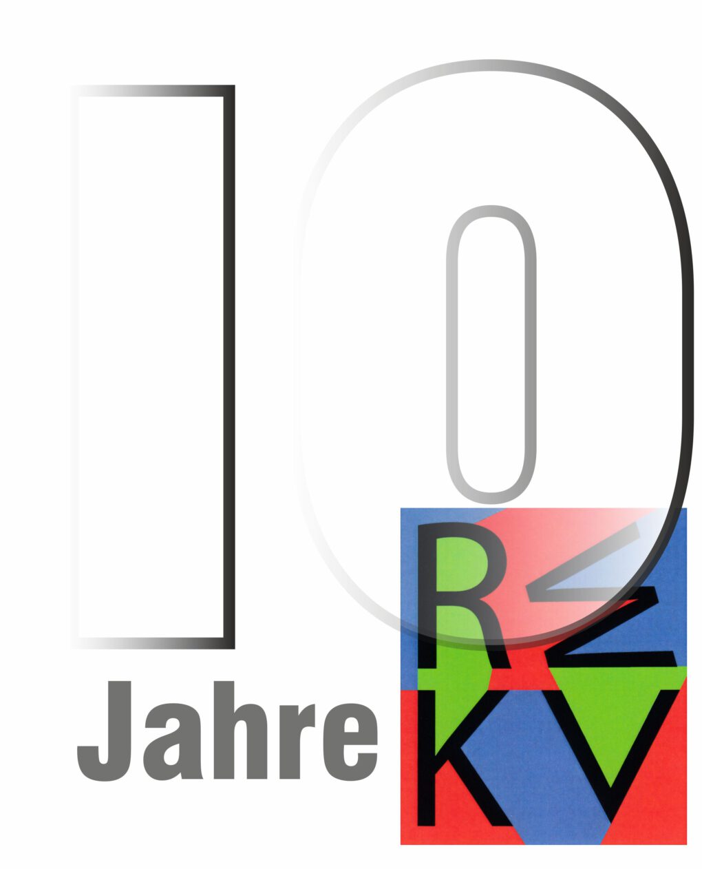 Logo 10 Jahre Ravensburg-Weingartener Kunstverein e.V