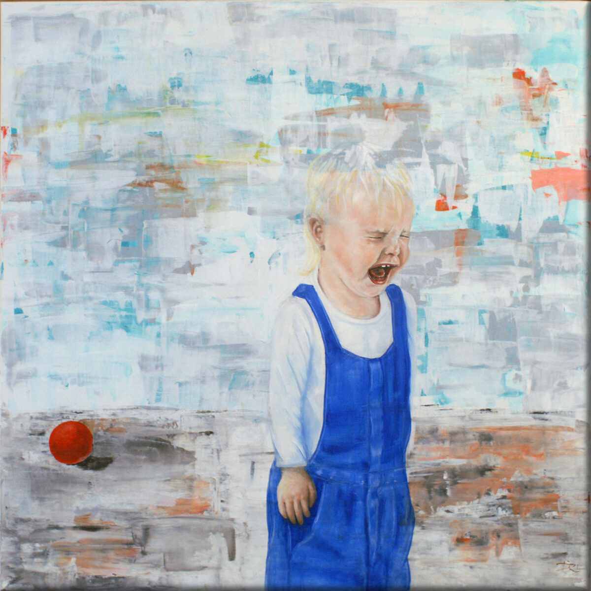 Ute Drescher: Lost red ball