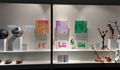 Kunst-Schaufenster bei C&A