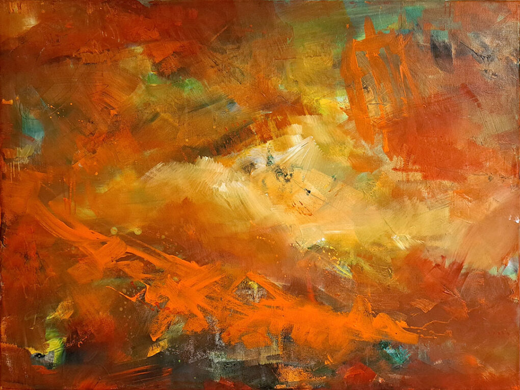 Dagmar Reiche: Rote Landschaft