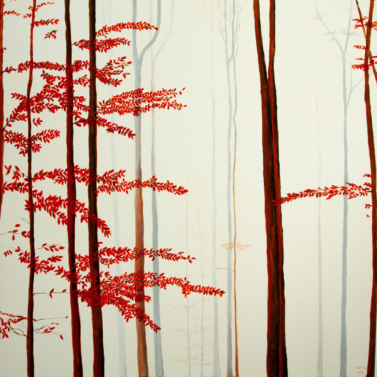 Günter Wideburg - Herbstwald