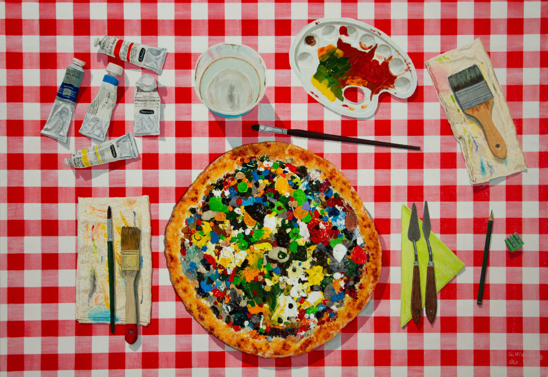 Günter Wideburg - Pizza a Colori