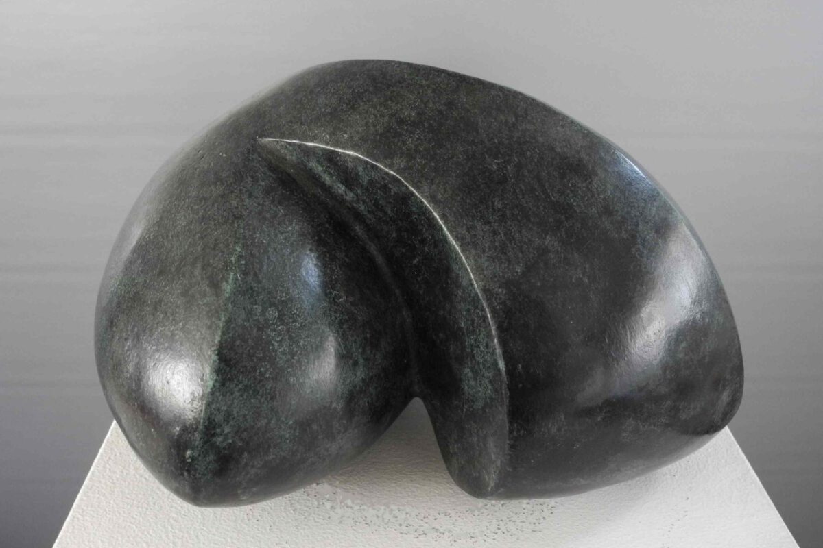 Hannelore Buchner: Skulptur_Bronze_organic