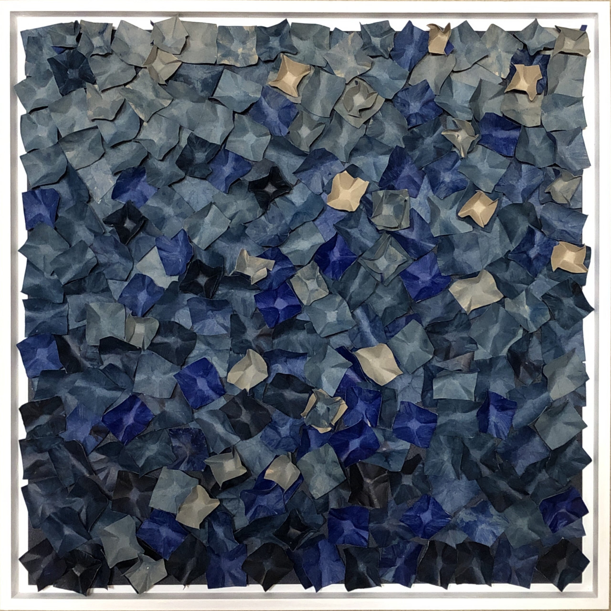 Carola Weber-Schlak: Blau recycled 2025